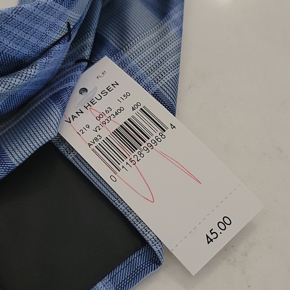 NWT Van Heusen Neck Tie, Chrome Collection - Picture 5 of 5